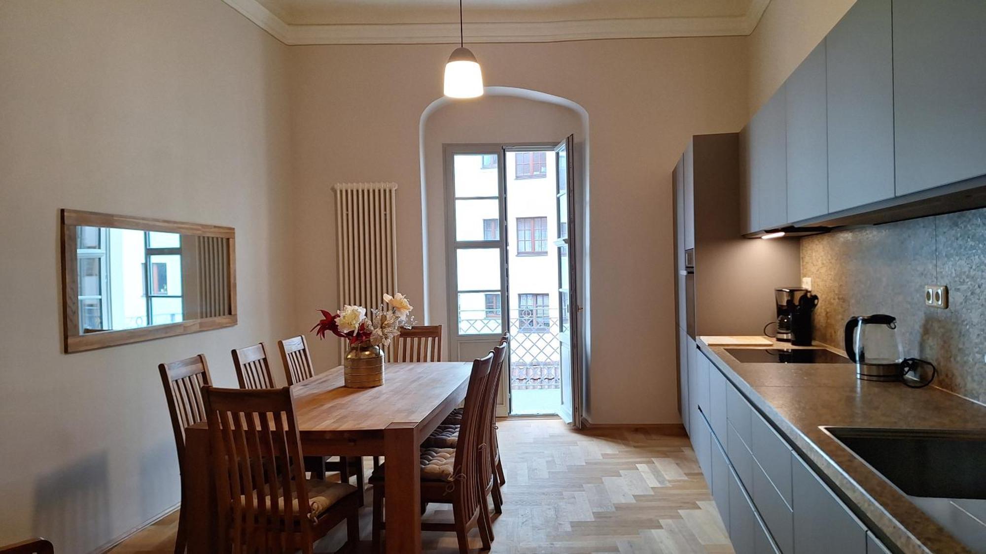 Stadtpalais Familien-Suite 4 Zimmer Mit Galerie Maximal 6 Personen เบาท์เซน ภายนอก รูปภาพ