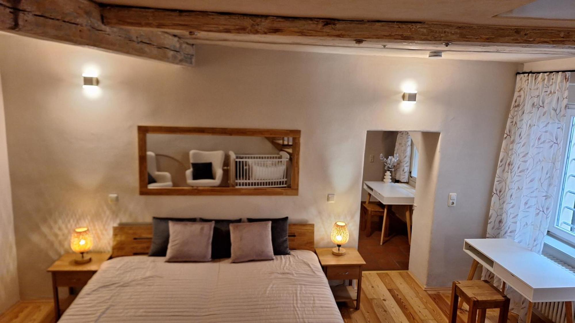 Stadtpalais Familien-Suite 4 Zimmer Mit Galerie Maximal 6 Personen เบาท์เซน ภายนอก รูปภาพ