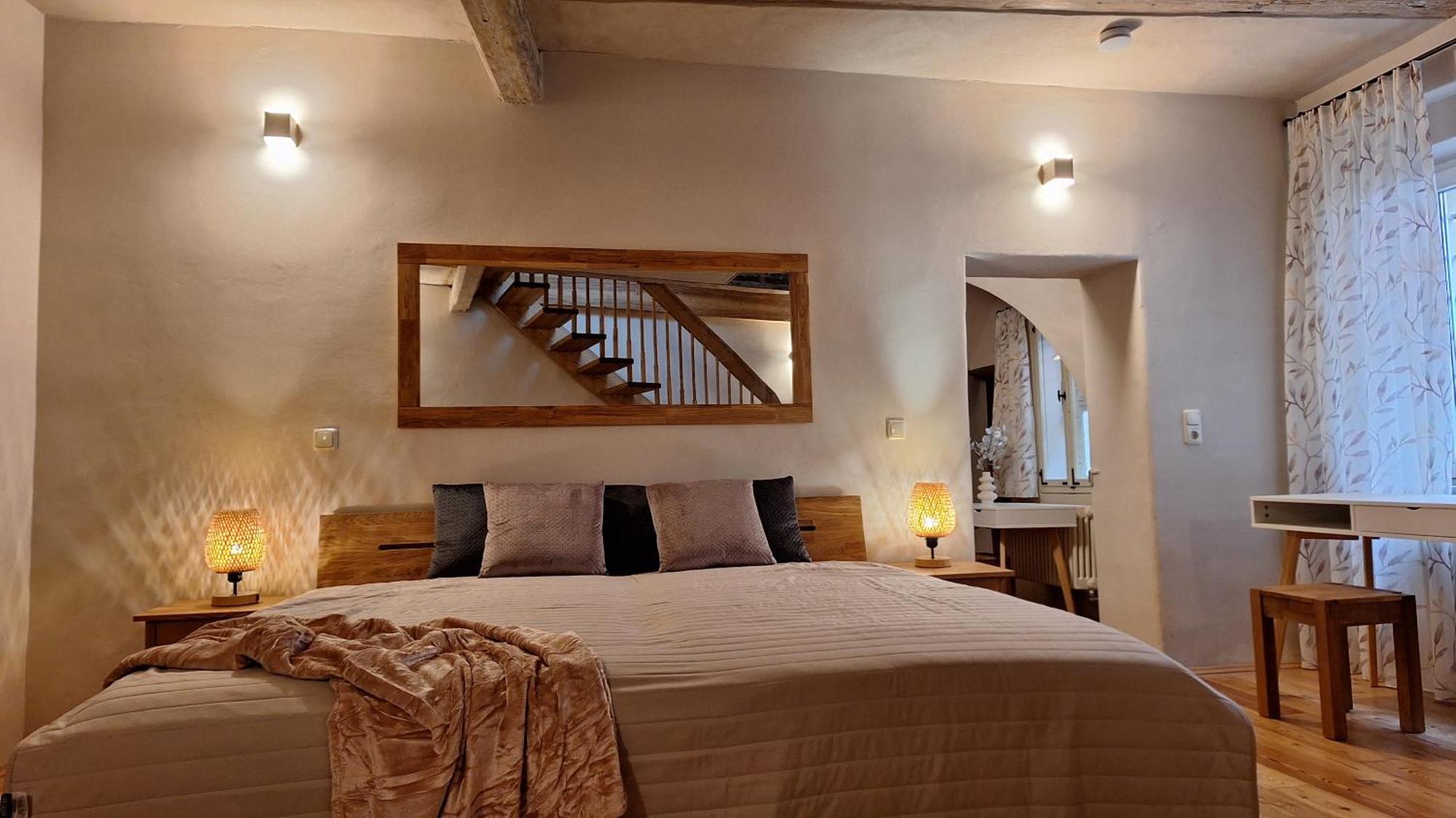 Stadtpalais Familien-Suite 4 Zimmer Mit Galerie Maximal 6 Personen เบาท์เซน ภายนอก รูปภาพ
